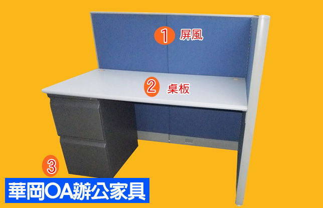 個人屏風隔間組合一套